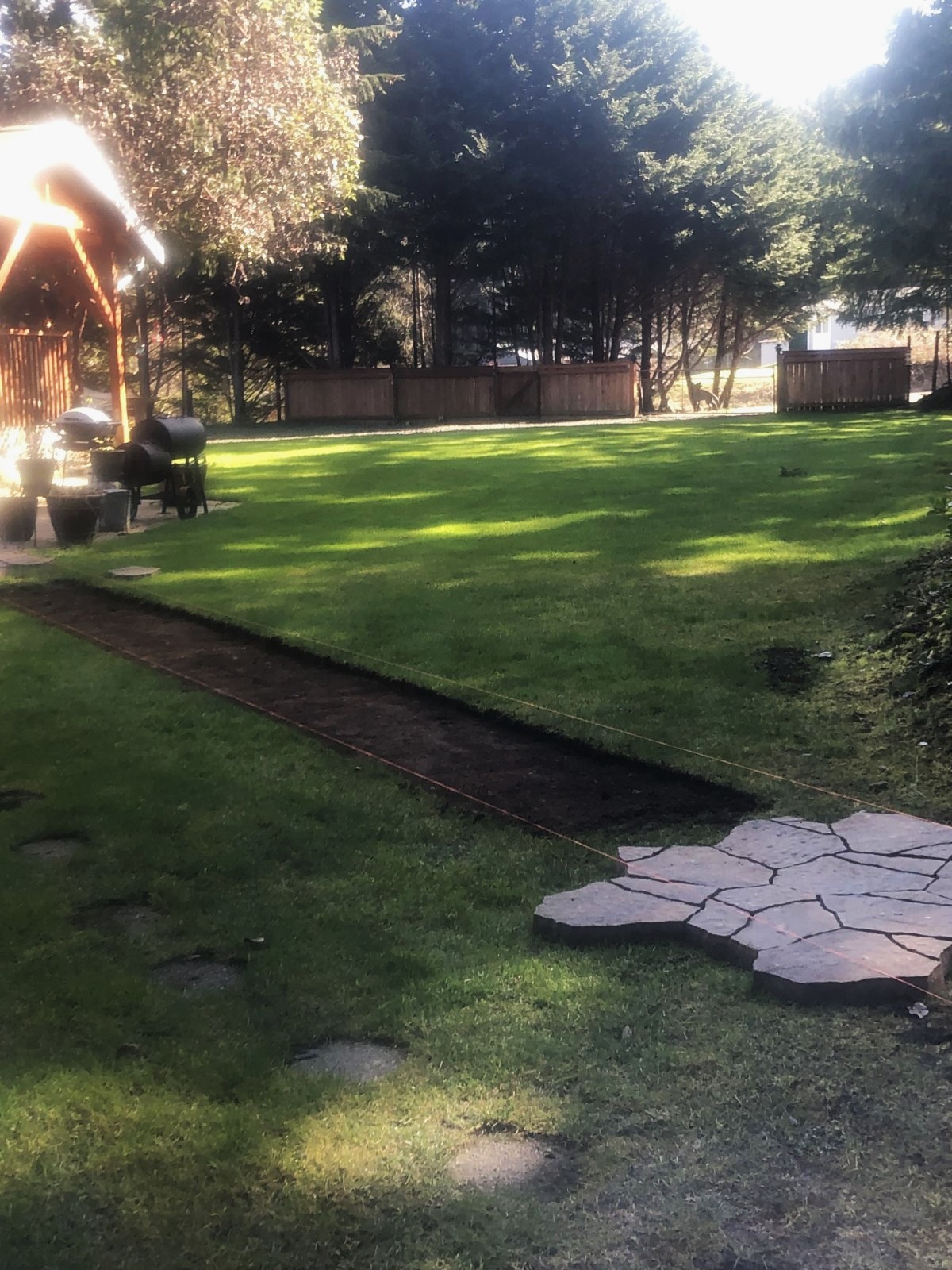 Finished landscape design in Kitsap County by A to Z Landscaping